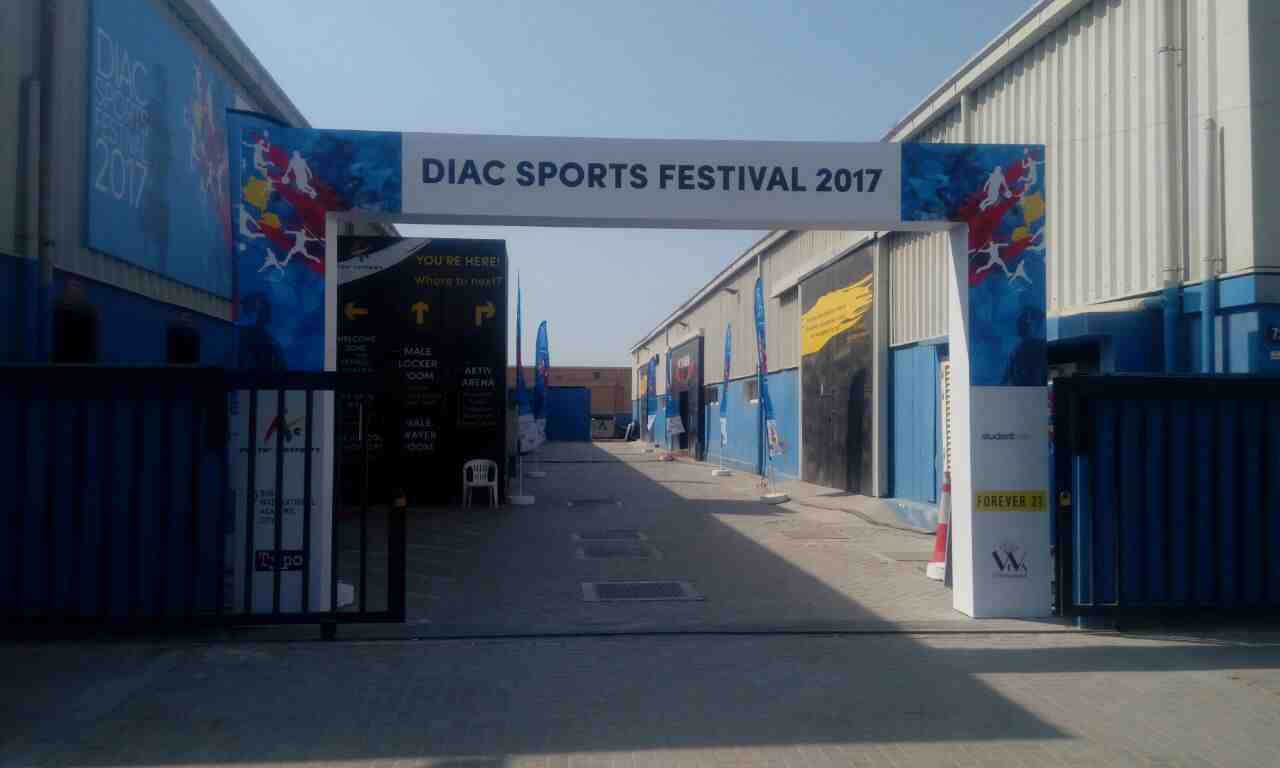 Event Branding - DIAC Sports Festival